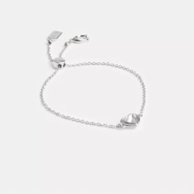 Pulsera deslizante con corazón y halo