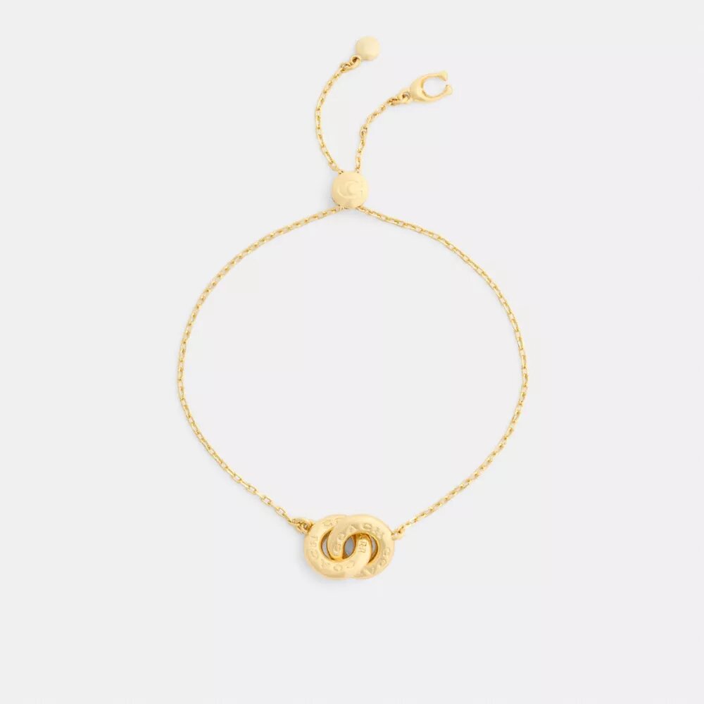 Pulsera deslizante entrelazada