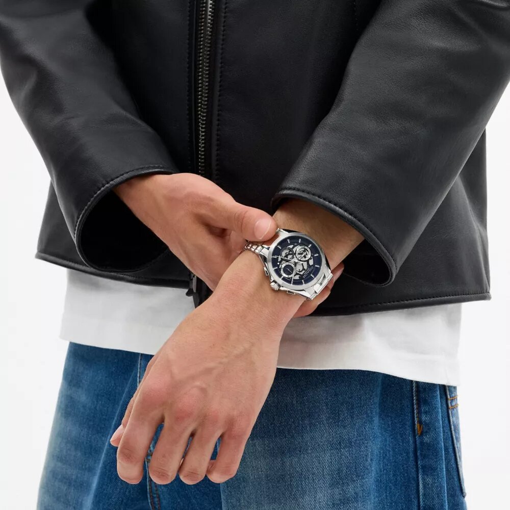 Reloj cronógrafo Jackson, 42 mm