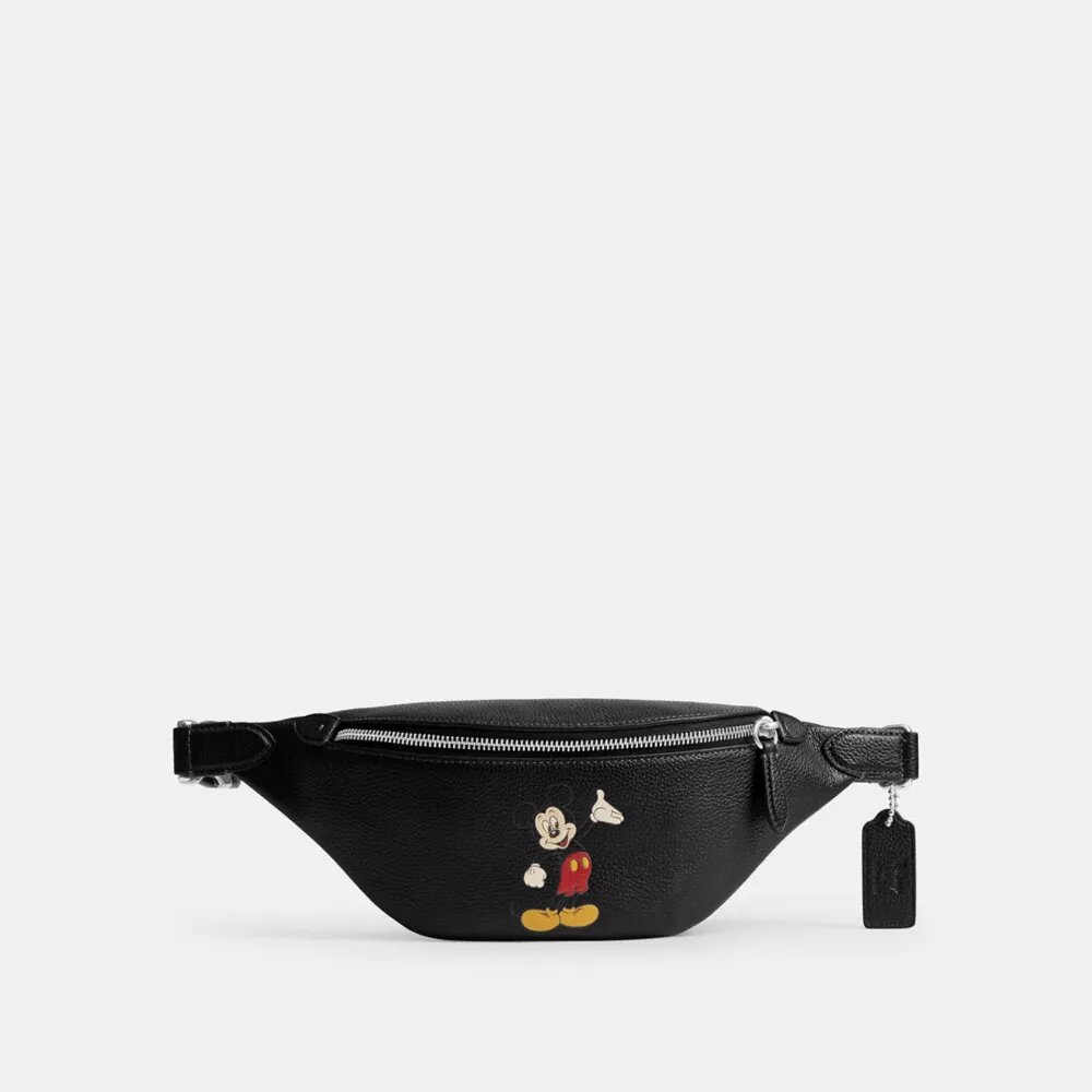 Riñonera Disney X Coach Charter 7 con Mickey Mouse