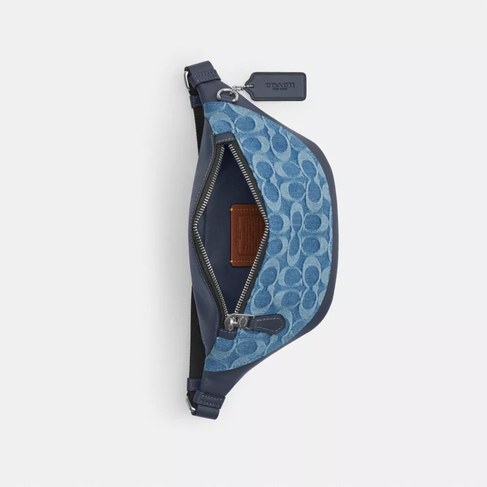 Riñonera Warren Mini en denim exclusivo