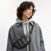 Riñonera Warren Mini en Signature Canvas a rayas