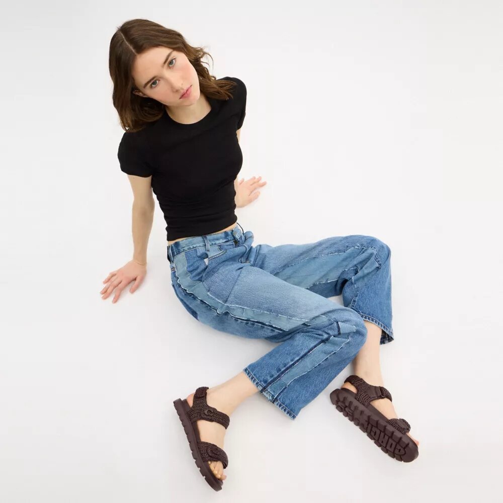 Sandalias Brynn de rafia