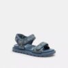 Sandalias Brynn en denim exclusivo con cristales