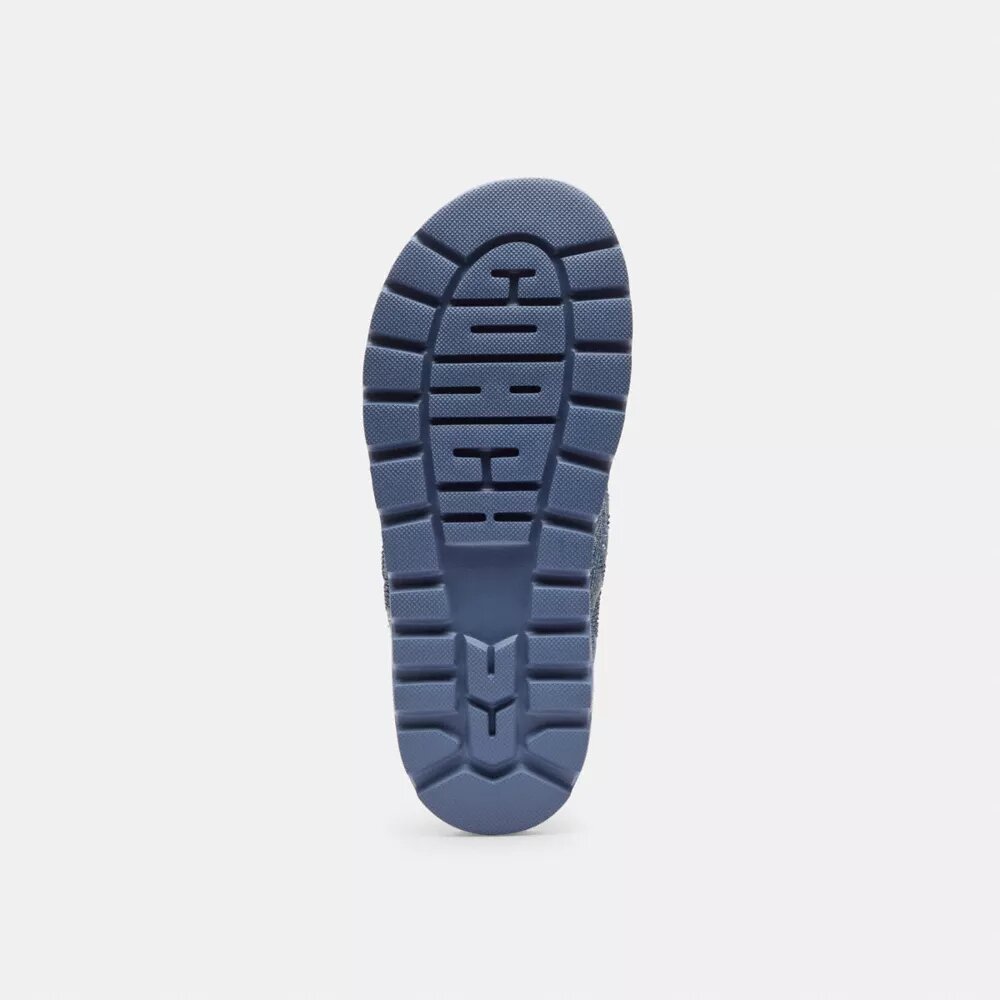 Sandalias Brynn en denim exclusivo con cristales