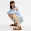 Sandalias Brynn en jacquard con cristales