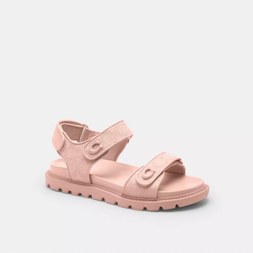 Sandalias Brynn en Signature Canvas