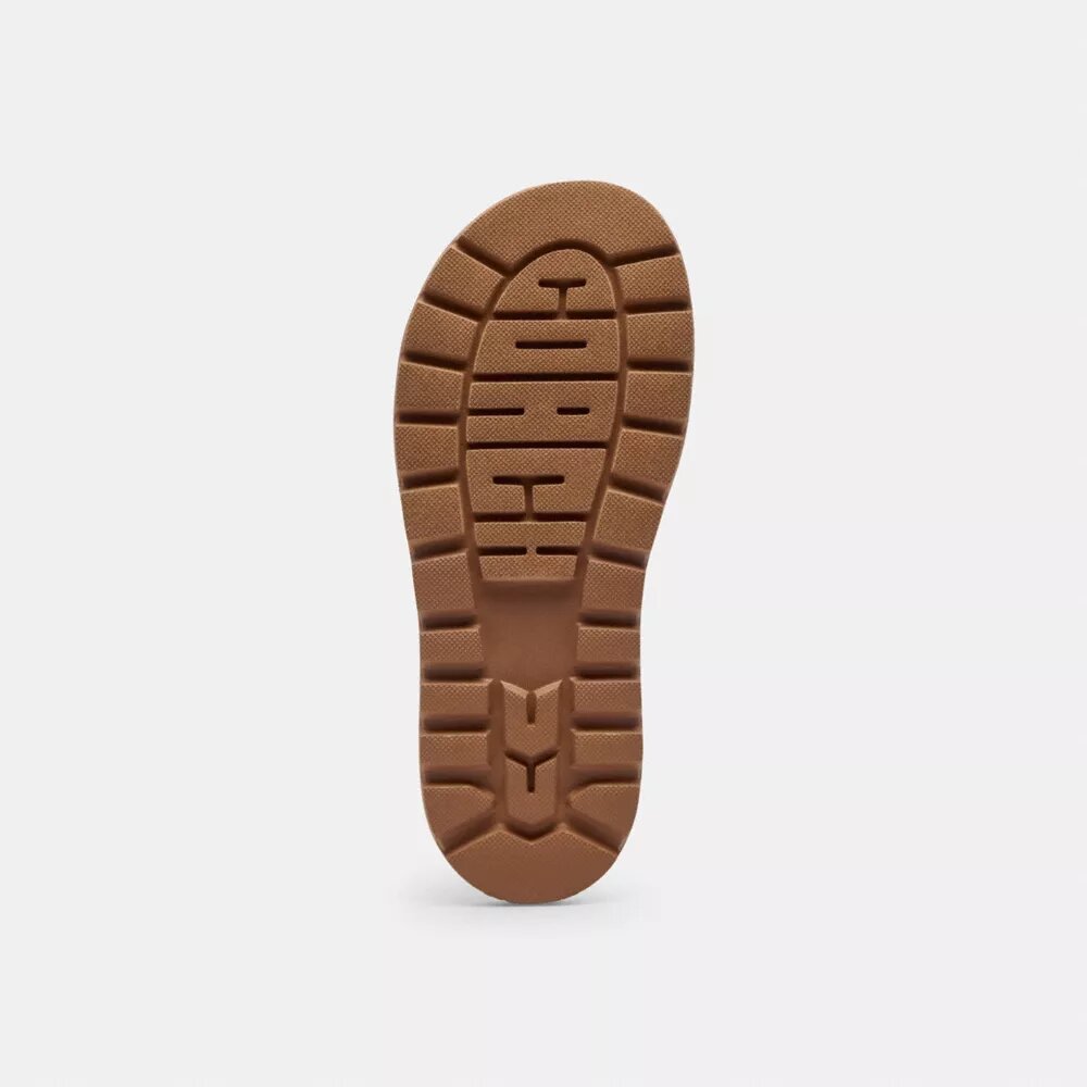 Sandalias Brynn Slide en jacquard con cristales característico
