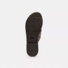 Sandalias con hebilla entrecruzada en jacquard exclusivo