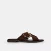 Sandalias con hebillas entrecruzadas