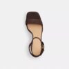 Sandalias de plataforma en rosa té