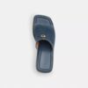 Sandalias de plataforma Marie en denim desgastado