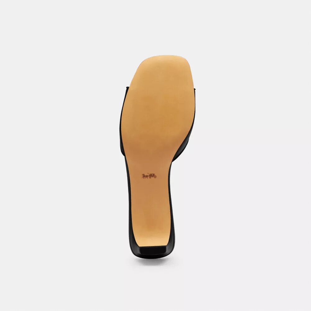 Sandalias de tacón bajo con lazo