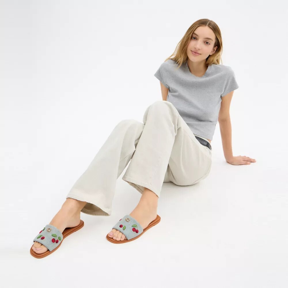 Sandalias Holly con cerezas