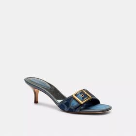 Sandalias Margot con nuestro característico patchwork de denim