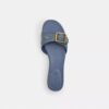 Sandalias Margot en denim con cristales