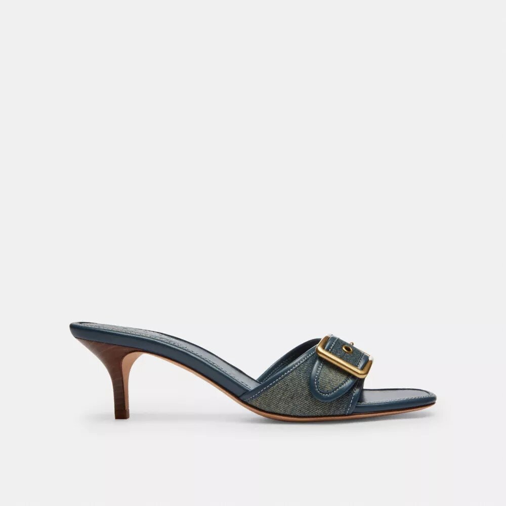 Sandalias Margot en denim desgastado