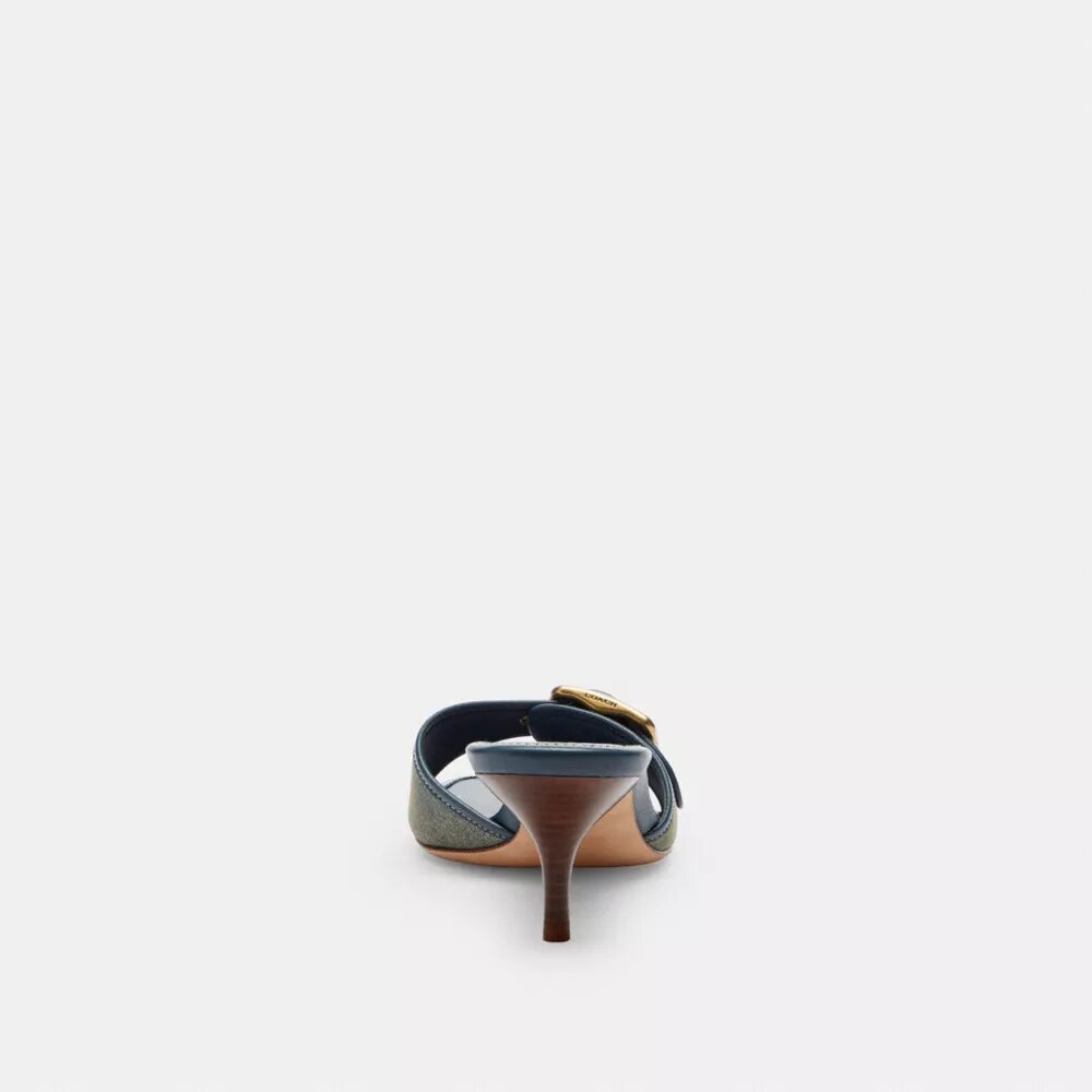 Sandalias Margot en denim desgastado
