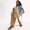 Sandalias Margot en denim exclusivo con cristales