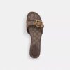 Sandalias planas Margot en jacquard exclusivo