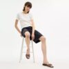 Sandalias planas Margot en jacquard exclusivo