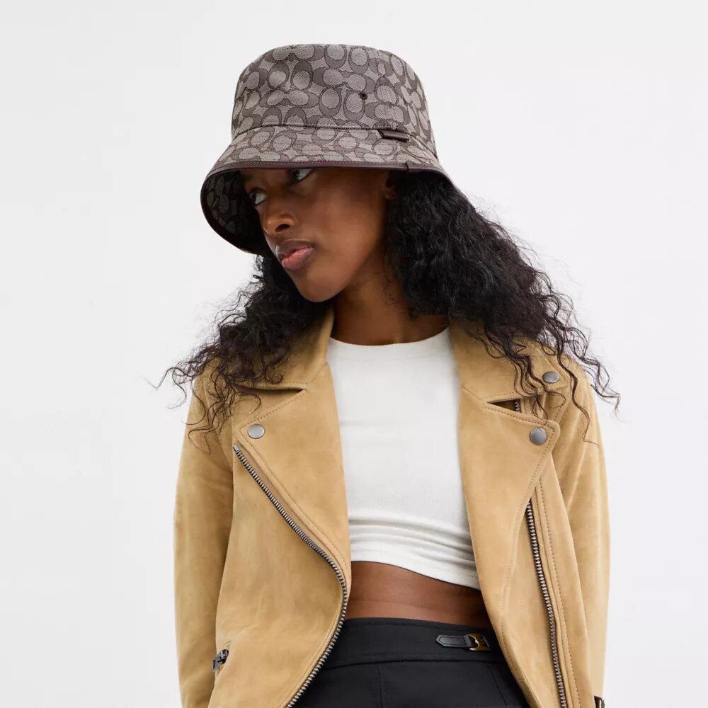 Sombrero de pescador de jacquard exclusivo