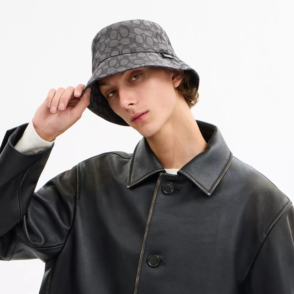 Sombrero de pescador de jacquard exclusivo