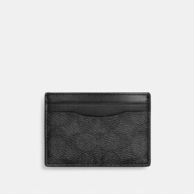 Tarjetero con pinza para billetes en Signature Canvas