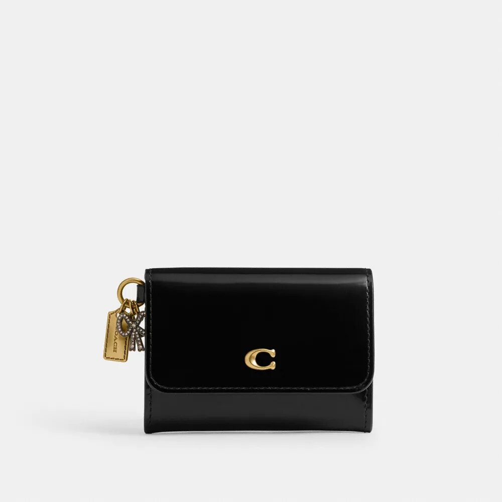 Tarjetero con solapa «Essential» y Charms