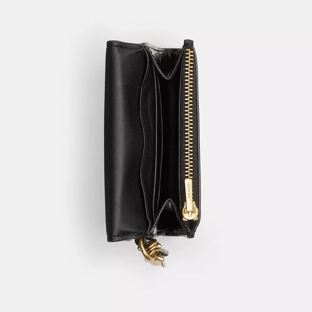 Tarjetero con solapa «Essential» y Charms