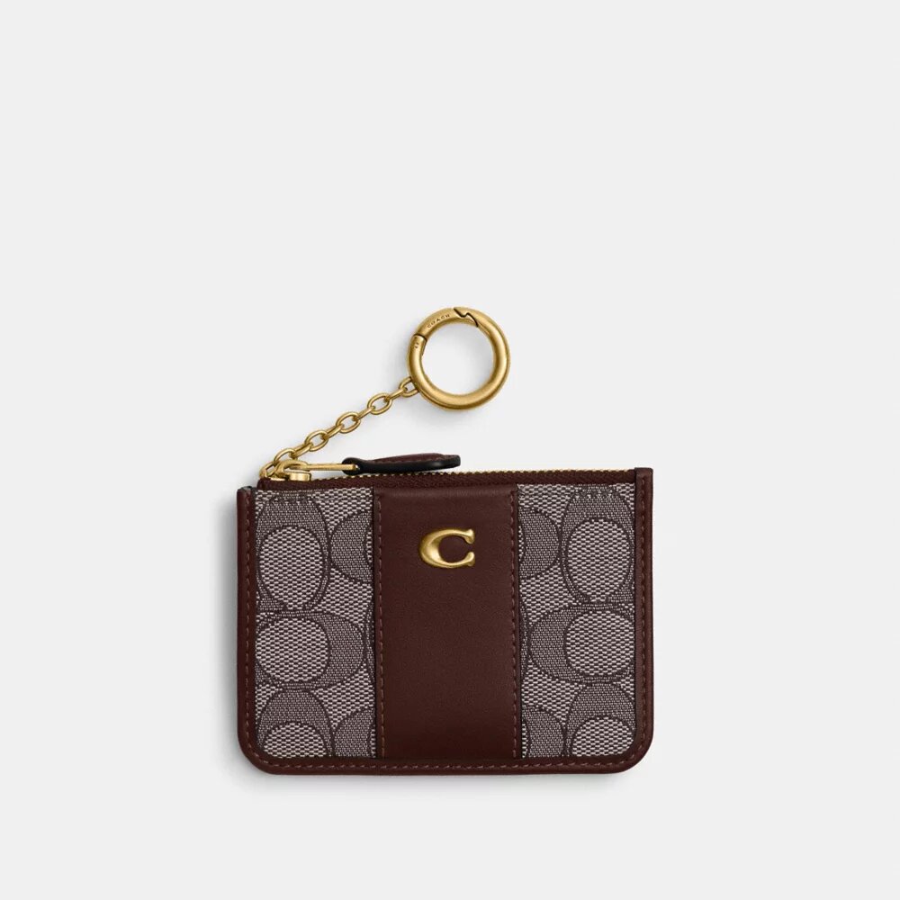 Tarjetero Essential Mini en jacquard exclusivo