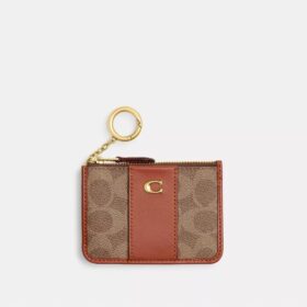 Tarjetero Essential Mini en Signature Canvas