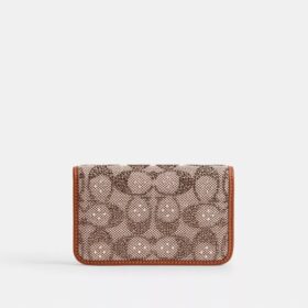 Tarjetero Essential Slim en jacquard Crystal Signature