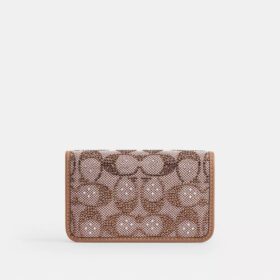 Tarjetero Essential Slim en jacquard Crystal Signature