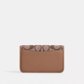 Tarjetero Essential Slim en jacquard Crystal Signature