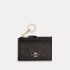 Tarjetero Mini Skinny en Signature Canvas