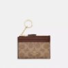 Tarjetero Mini Skinny en Signature Canvas