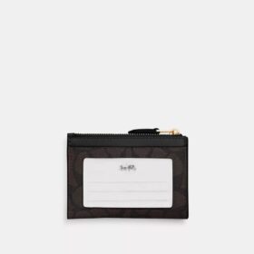 Tarjetero Mini Skinny en Signature Canvas