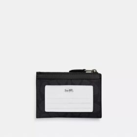 Tarjetero Mini Skinny en Signature Canvas
