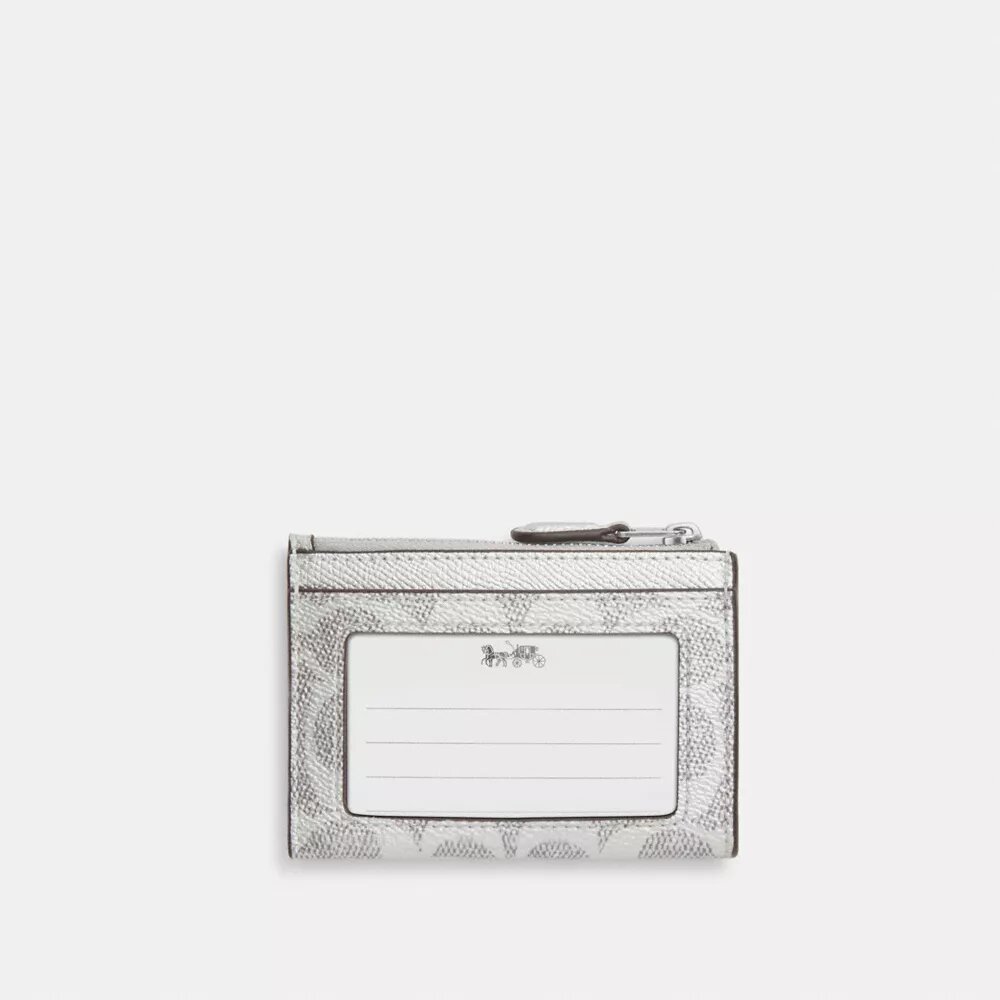 Tarjetero Mini Skinny en Signature Canvas