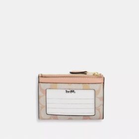 Tarjetero Mini Skinny en Signature Canvas