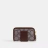 Tarjetero pequeño «Essential» con cremallera envolvente en jacquard exclusivo
