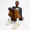 Zapatillas altas de Disney x Coach con estampado de pegatinas