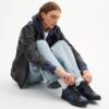 Zapatillas altas de Signature Canvas con estampado de camuflaje
