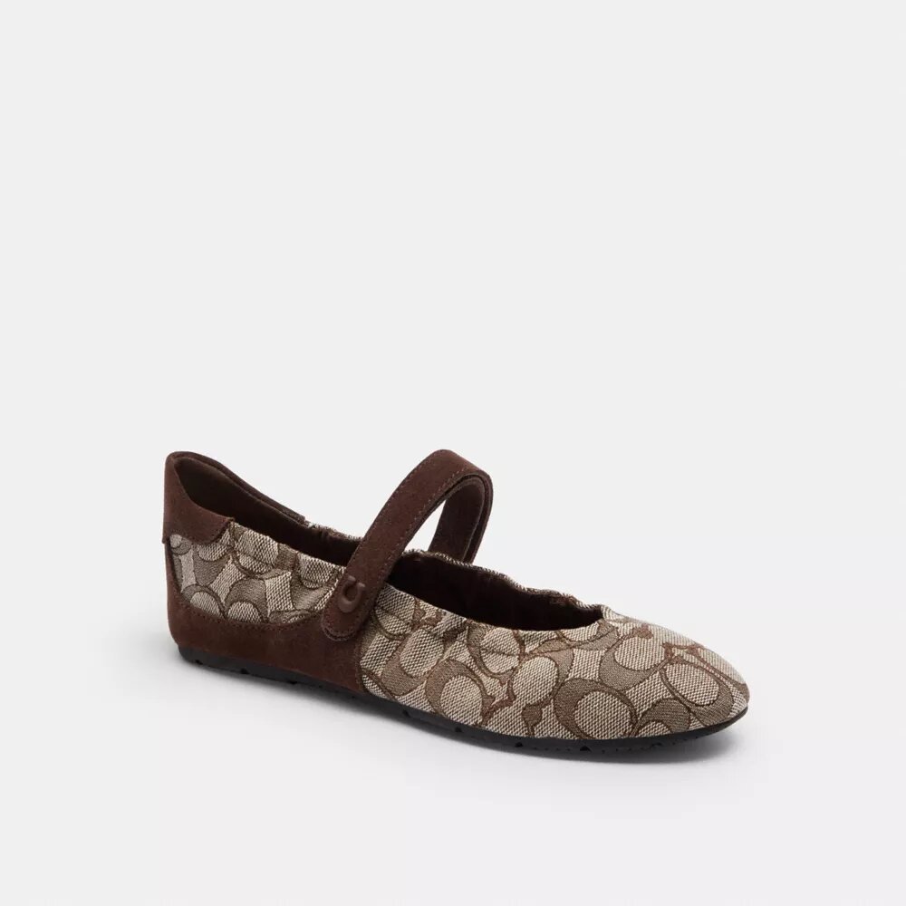 Zapatillas de Merceditas en jacquard exclusivo