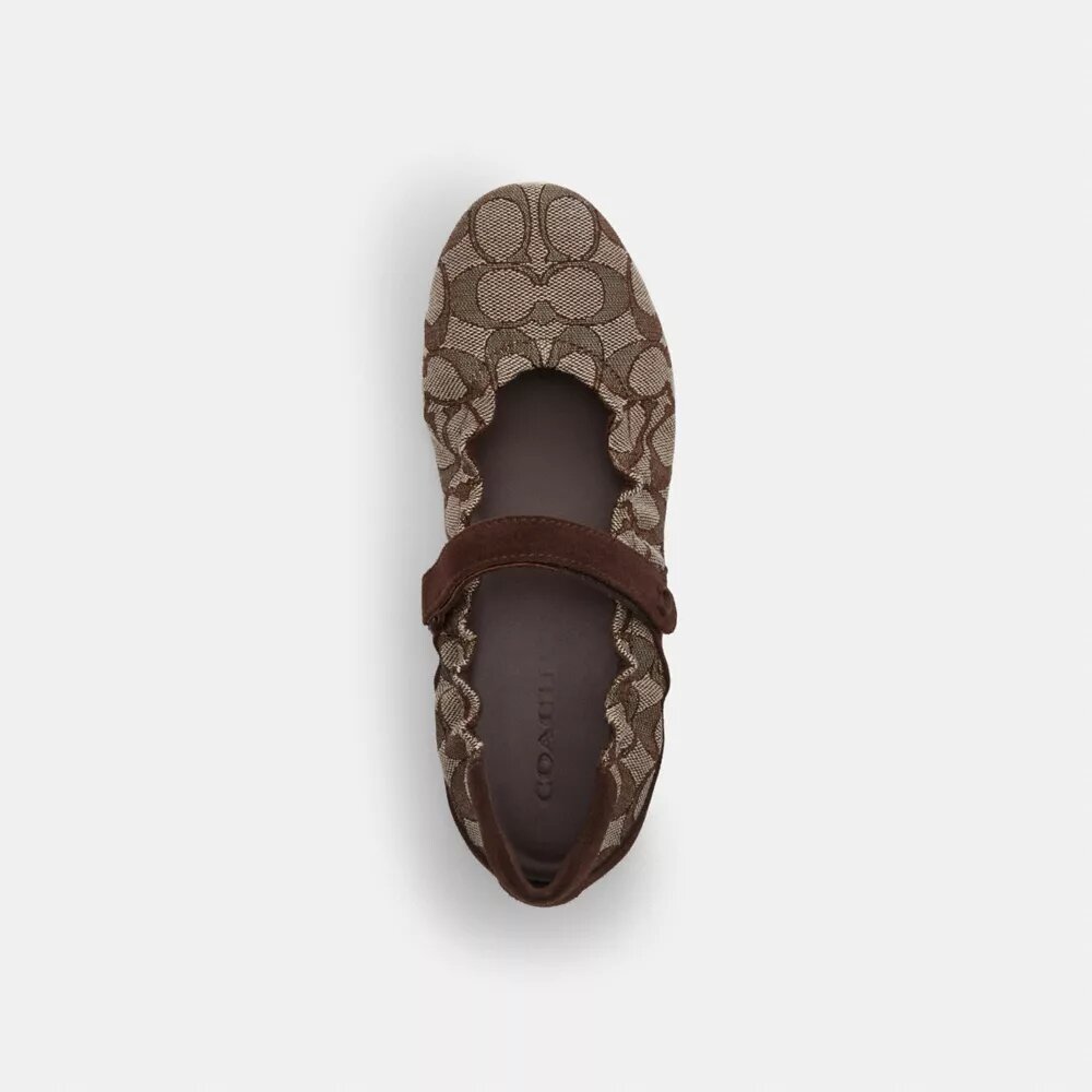 Zapatillas de Merceditas en jacquard exclusivo