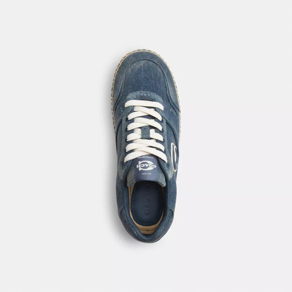 Zapatillas Soho tipo alpargata en denim desgastado