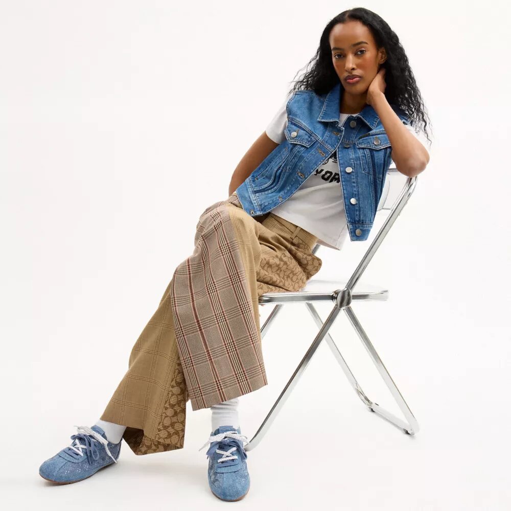 Zapatillas suaves en nuestro característico denim