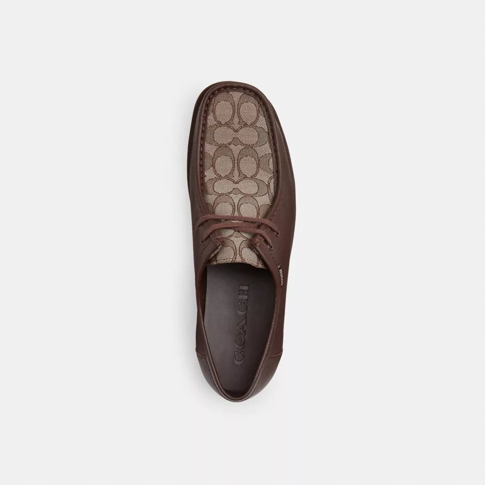 Zapatos chukka con Signature Canvas