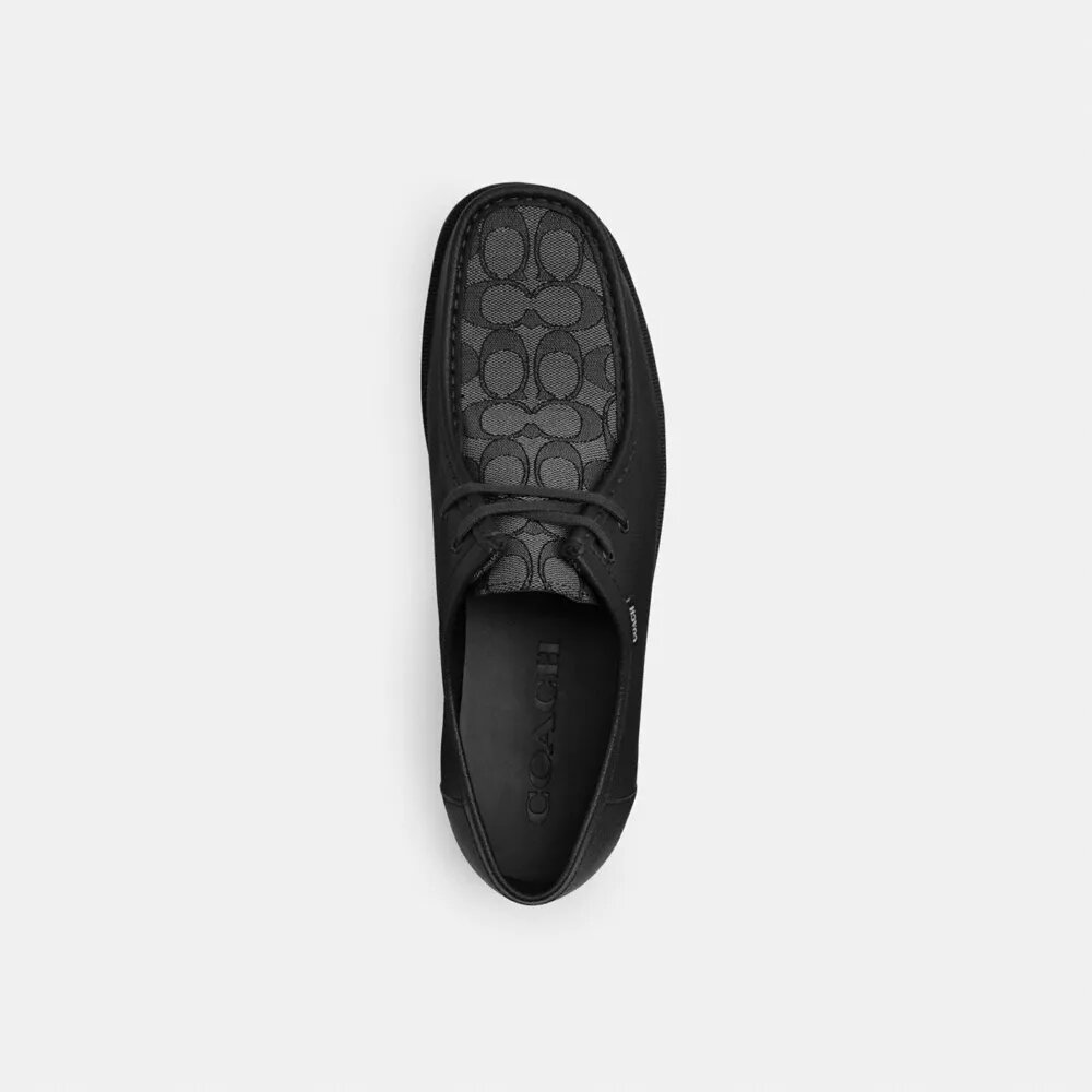 Zapatos chukka con Signature Canvas
